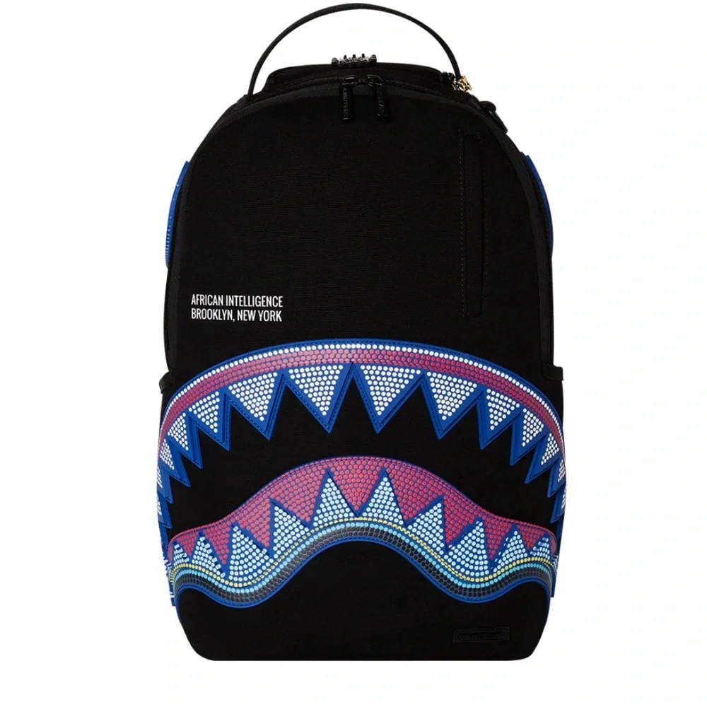 Sprayground Born & Raised AI Sand flower backpack